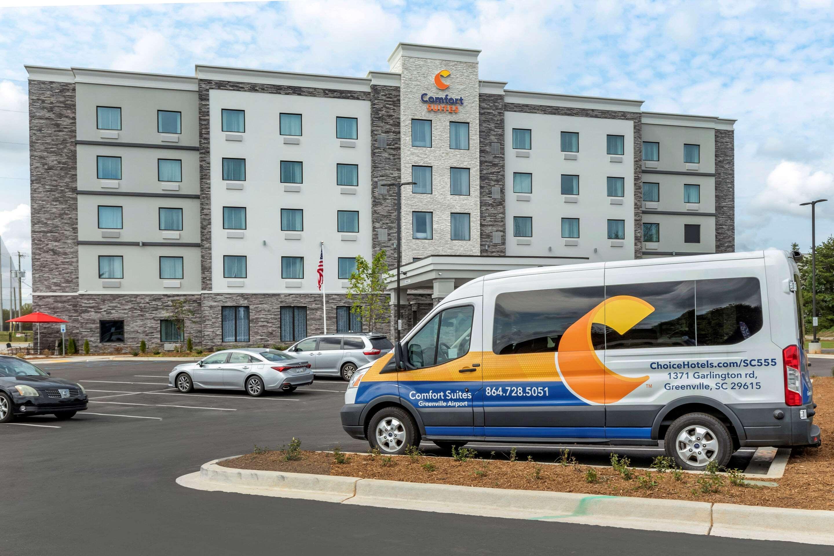 Comfort Suites Greenville Airport Esterno foto